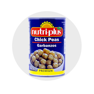 Lata de garbanzos Nutri-Plus