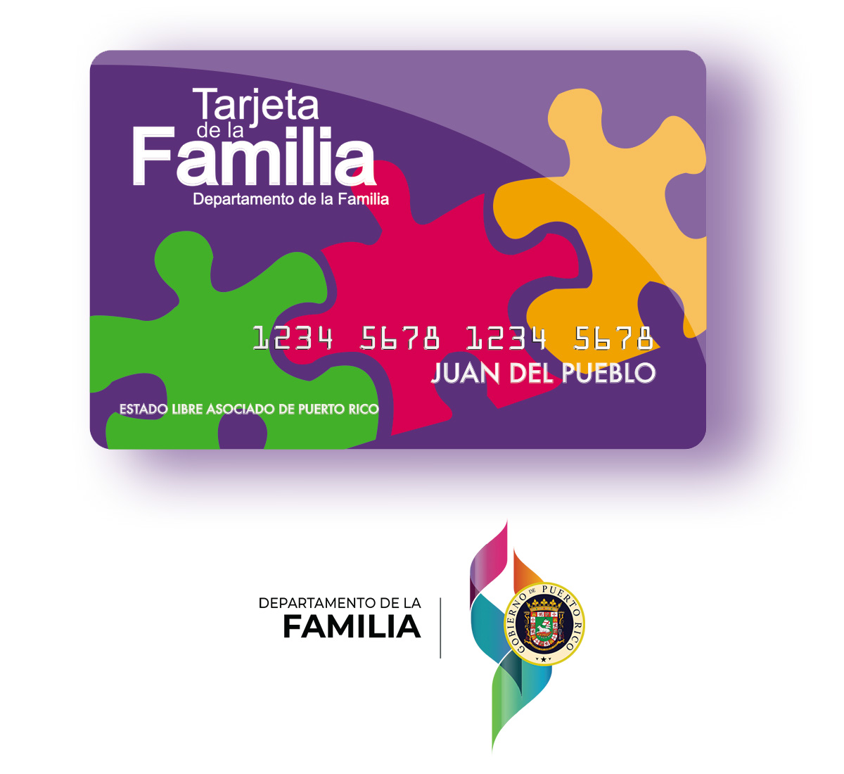 tarjeta de la familia puerto rico